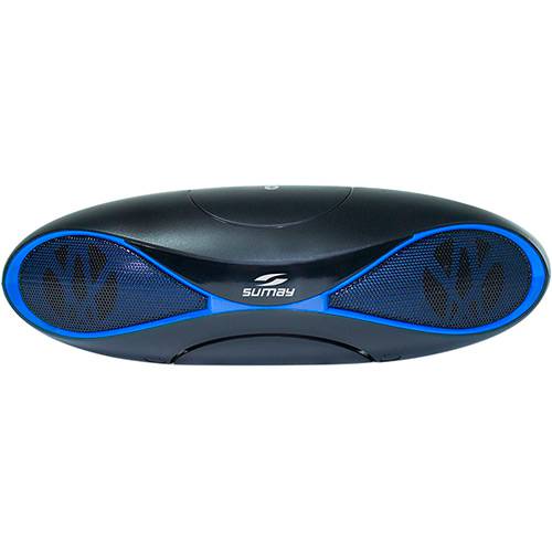 Caixa de Som Bluetooth Sumay SM-CS852B Azul 6W USB Portátil
