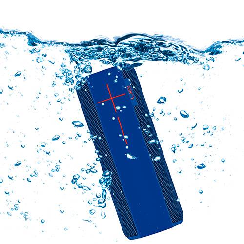 Caixa de Som Bluetooth UE Megaboom Azul à Prova D' Àgua
