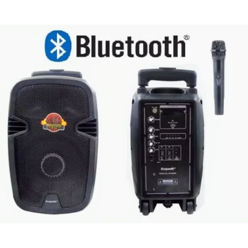 Tudo sobre 'Caixa de Som Ecopower EP-S300 300w 8" Rádio FM/Bluetooth/USB Microfone'