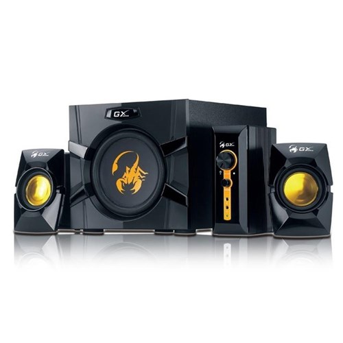 Caixa De Som Gx Gaming Genius 31731016103 Sw-G2.1 3000 2.1ch 70 Rms Gaming Speaker System