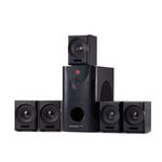 Caixa de Som Home Theater 5.1 80w Rms C/ 5 Caixas Satélites