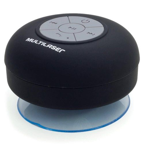 Caixa de Som Multilaser Bluetooth Shower Speaker a Prova Dágua 8 Watts Rms - Sp225