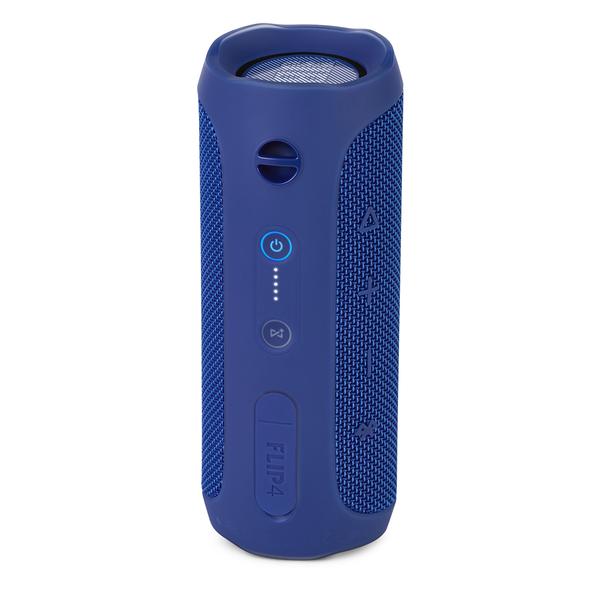 Caixa de Som Portátil Bluetooth Stereo Speaker JBL Flip 4 - Azul