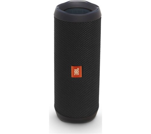 Caixa de Som Portátil Bluetooth Stereo Speaker Jbl Flip 4 Preta à Prova D'agua