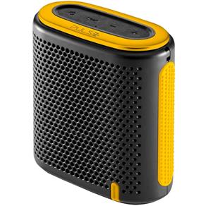 Caixa de Som Portátil Box Pulse SP238, 10W RMS - Preto / Amarelo