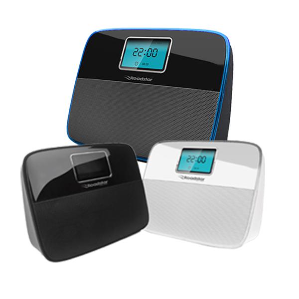Caixa de Som Portátil com Bluetooth Time Azul - Roadstar