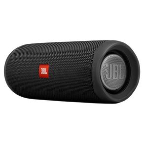 Caixa de Som Portátil JBL Flip 5 com Bluetooth à Prova D´água 2x10W Preto