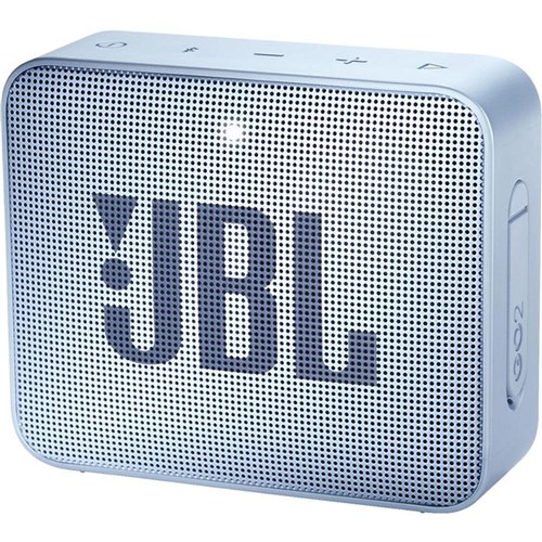 Caixa de Som Portátil Jbl Go 2, Bluetooth/Auxiliar, Bateria 730 Mah, Cyan - Azul