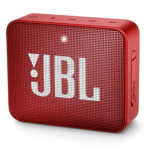 Caixa de Som Portátil JBL GO 2 com Bluetooth 3W à Prova D'água Vermelho