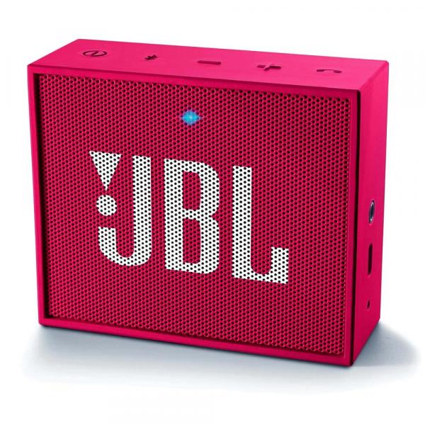 Caixa de Som Portátil JBL GO com Bluetooth 3W Pink