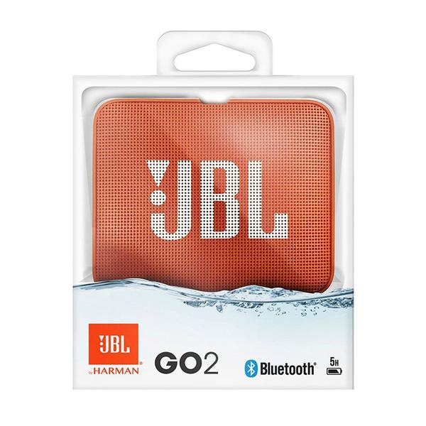 Caixa de Som Portátil JBL Go 2 Orange Bluetooth - LARANJA