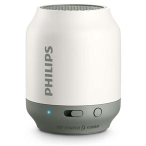 Caixa de Som Portátil Philips BT50 com Bluetooth - Branca
