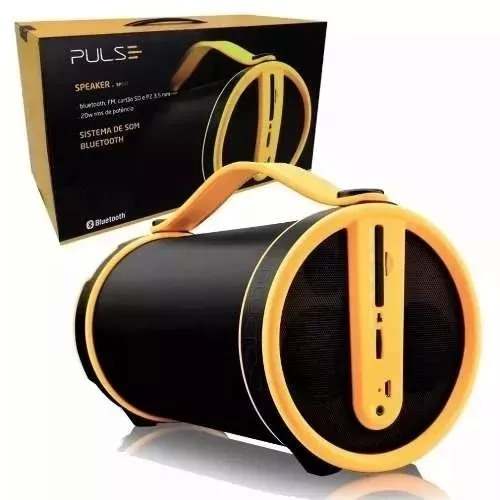 Caixa de Som Pulse SP222 Bazooka System Bluetooth - Multilaser