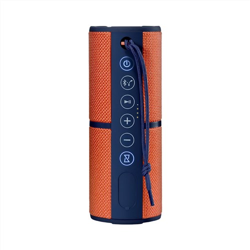Caixa de Som Resistente a Água com Bluetooth Laranja Pulse - SP246
