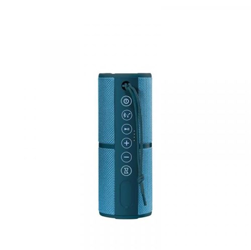 Caixa de Som Resistente à Água com Bluetooth, SD e FM 15W Azul Pulse SP253
