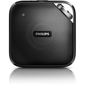 Caixa de Som Sem Fio Portátil Philips BT2500B/00 Bluetooth 3W Preto