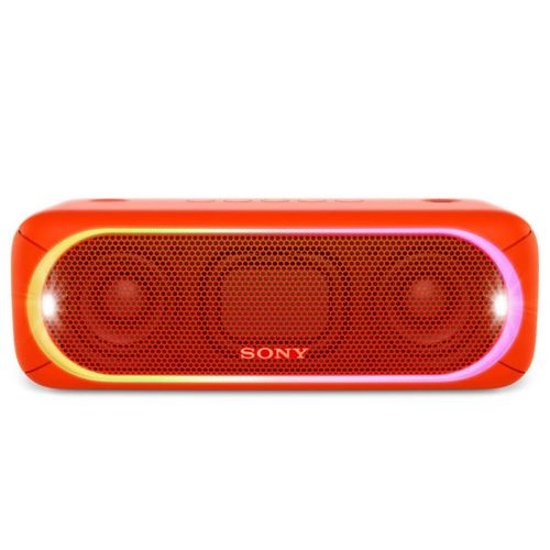 Caixa de Som Sem Fio Portátil Sony SRS-XB30 Vermelho com Bluetooth 30W RMS EXTRA BASS