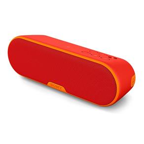 Caixa de Som Sem Fios SRS-XB2, com Extra Bass, Bluetooth e NFC, Resistente a Água, Stereo Pairing - Vermelho