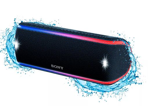 Caixa de Som Sem Fios SRS-XB31, com Extra Bass, Iluminação Multicolorida, Efeitos Sonoros, com Design a Prova D'água e Poeira | SRS-XB31/BC BR