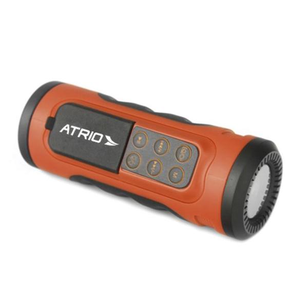 Caixa de Som Speaker Bluetooth com Lanterna Laranja BI085 - Atrio - Atrio