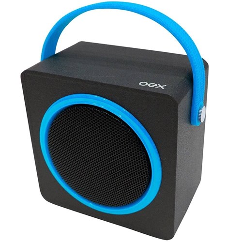 Caixa de Som Speaker Box Sk404 Bluetooth 10W Oex Azul