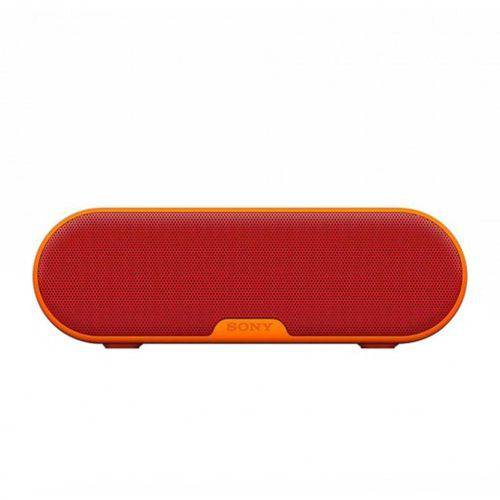 Caixa de Som Speaker Sony Srs-Xb2/Rc, Bluetooth, Nfc, 20w Rms, Extra Bass, Resist. a Água - Vermelho