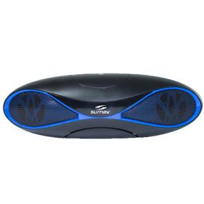Caixa de Som Sumay Portátil SM-CSP852B com Bluetooth, Rádio FM e Entrada USB - Azul