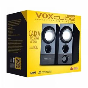 Caixa de Som Voxcube Vcd420 Potencia 10W Rms