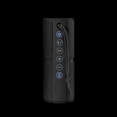 Caixa de Som Waterproof com Bluetooth Preta Pulse - Sp245 Sp245