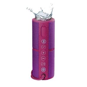 Caixa de Som Waterproof com Bluetooth SP254 Rosa - Pulse