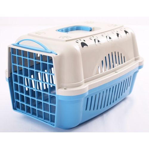Caixa de Transporte Cães e Gatos Nº 2 Cor Azul