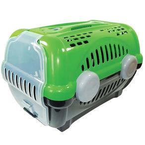 Caixa de Transporte Furacão Pet Luxo N1, Verde