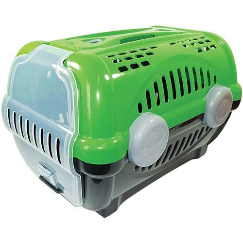 Caixa de Transporte Luxo Furacao Pet Nº1 - Verde