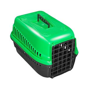 Caixa de Transporte N.2 Cão Cachorro Gato Pequena Verde