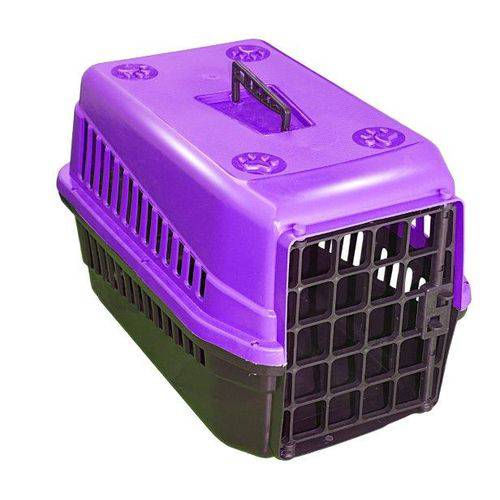 Caixa de Transporte N3 para Cães e Gatos Grande Lilas