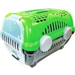 Caixa de Transporte Para Cães e Gatos N-1 Luxo Cor Verde