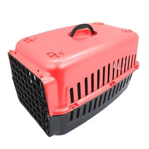 Caixa Transporte para Cães e Gatos N1 - Vermelho