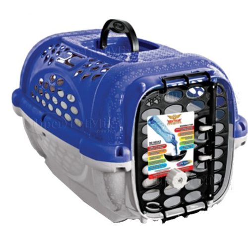 Caixa de Transporte para Cães e Gatos Panther N°1 - Azul