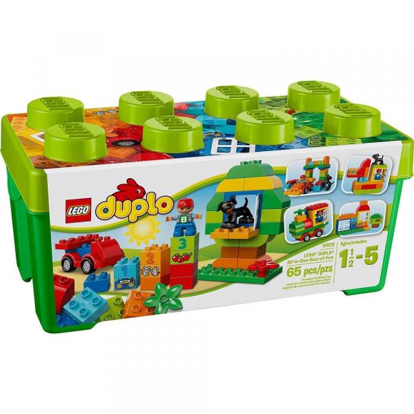 Caixa Divertida Lego Duplo Tudo em um Conjunto 10572