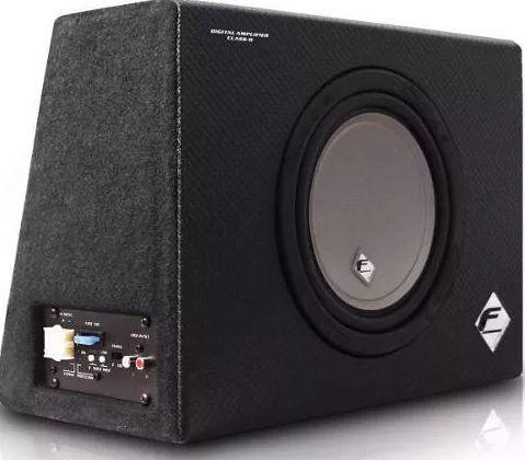 Caixa Dutada Amplificada 8'' 250w Rms Cx8 An Falcon Som