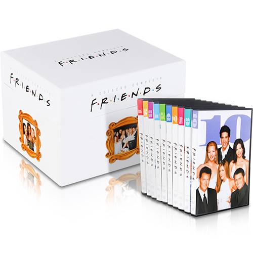 Tudo sobre 'Caixa DVD Friends: a Coleção Completa - Edição Especial Limitada de Aniversário (40 DVDs)'