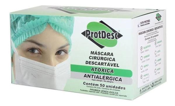 Caixa Máscara Descartável - Protdesc