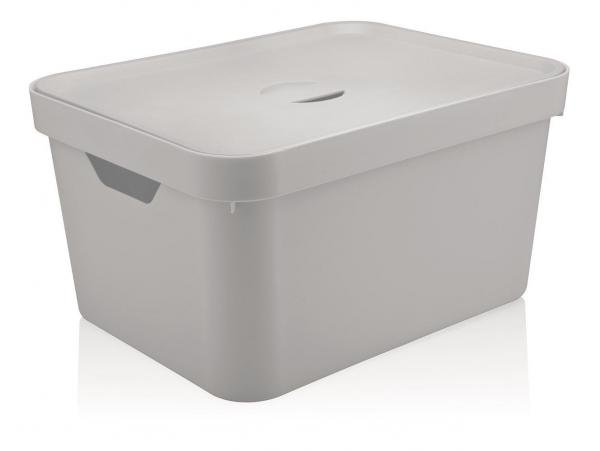 Caixa Organizadora Branca Cube G CC650 com Tampa - OU