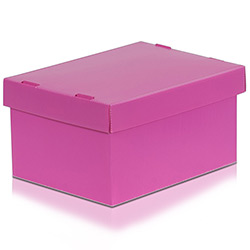 Caixa Organizadora Desmontável Mini Rosa