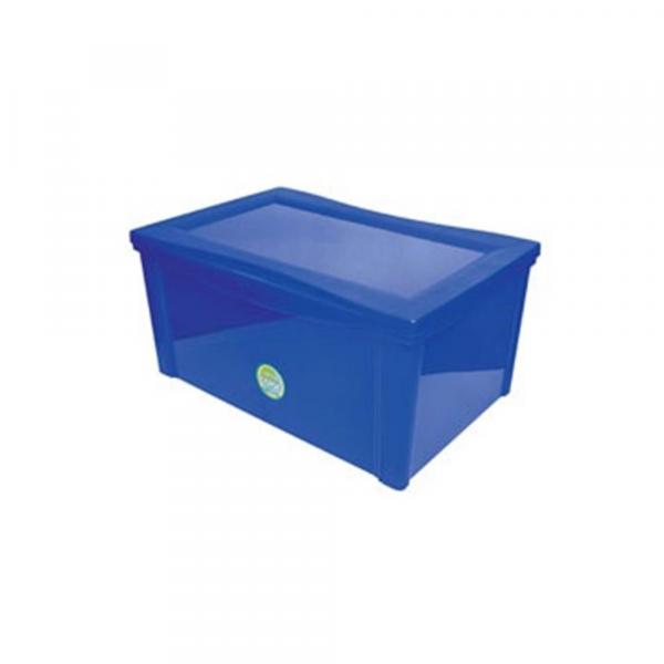Caixa Organizadora em Polipropileno Radical Azul 65 Litros - Ordene