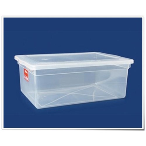 Caixa Organizadora Plastico com Tampa Transparente Biopratika 20 L - 0340 - Pleion - Ple 007