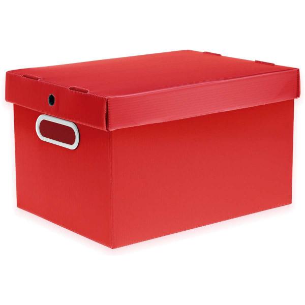 Caixa Organizadora Prontobox VERM.440X320X260 GD - Polycart