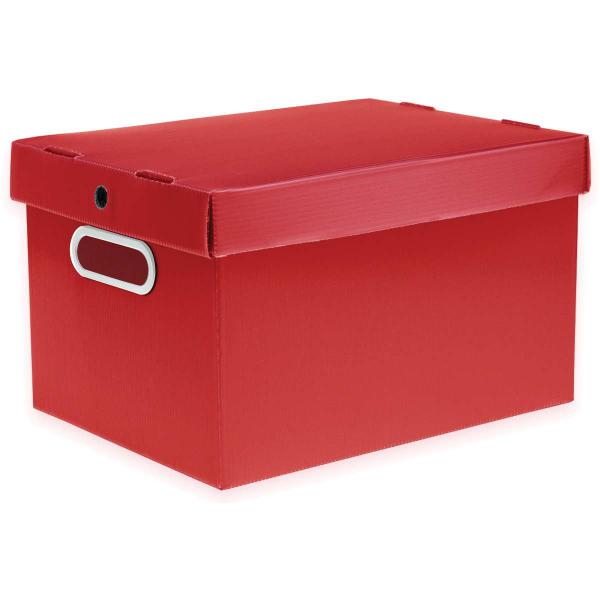 Caixa Organizadora Prontobox VERM.360X265X230 MD - Polycart