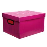 Caixa Organizadora Rosa Pink Pequena - Dello