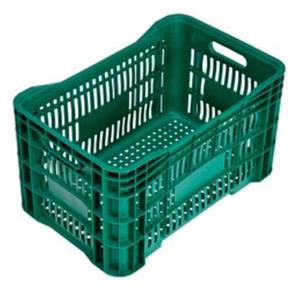 Caixa Plástica para Hortifruti 55 X 36 Mm - Maxicaixa (Verde)